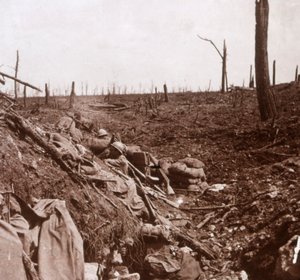 Trenches, Vaux, northern France