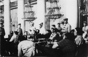 Trial of Leaders of the Socialist-Revolutionary Party, Moscow, Russia, August 1922 by Unbekannt