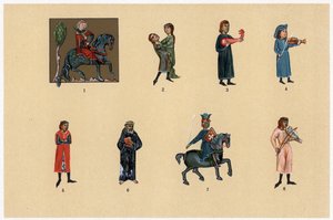 Troubadours by Unbekannt
