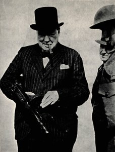 Trying Out a Tommy-Gun