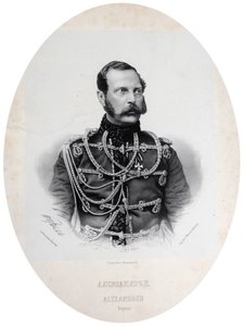 Tsar Alexander II of Russia by Unbekannt