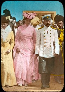 Tsar Nicholas II of Russia and Tsarina Alexandra by Unbekannt