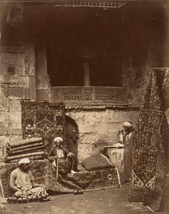 Turkish Carpet Bazaar, Cairo by Unbekannt