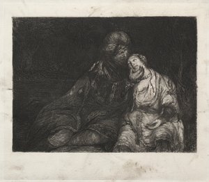 Two Figures by Unbekannt