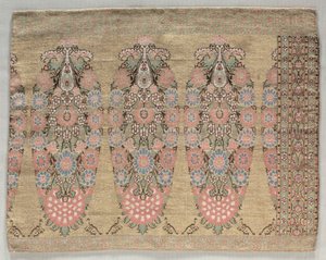 Two Pieces from a Scarf, 1700s