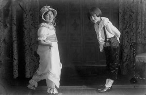 Two children, 20th century