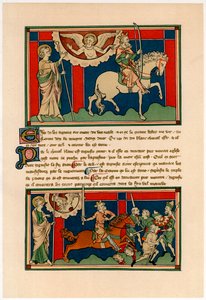 Two of the Horsemen of the Apocalypse, Early 14th Century by Unbekannt