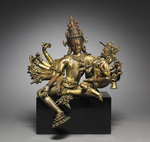 Uma-Maheshvara by Unbekannt