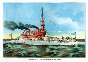 United States Battleship Indiana