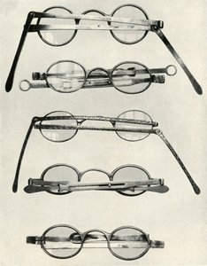 Various types of spectacles...of the late 18th and early 19th centuries by Unbekannt