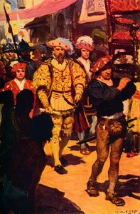Vasco Da Gama Visiting the King of Calicut, 1498 c1912