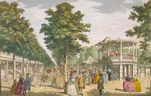 Vauxhall Gardens, Lambeth, 18th century