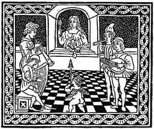 Venetian Woodcut by Unbekannt