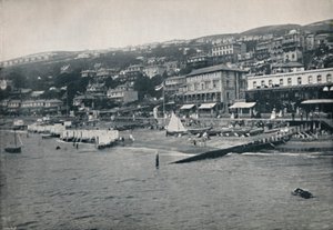 Ventnor - Panorama from the Sea by Unbekannt