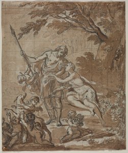 Venus and Adonis, 1713