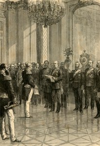 Versailles, 1871: Proclaiming King William Emperor of Germany