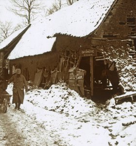Veterinary Station for Horses, Calonne, Northern France by Unbekannt