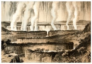 Victoria Falls of the Zambesi by Unbekannt