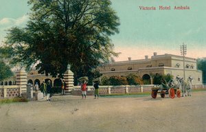 Victoria Hotel Ambala, c1900 by Unbekannt
