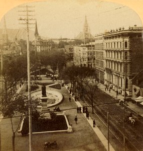 Victoria Square, Montreal, Canada, 1904 by Unbekannt