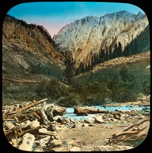 View Between Sonamarg and Baltal, Kashmir, India by Unbekannt