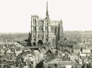 View from the Belfry, Amiens, France by Unbekannt