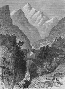 View in the Pyrenees