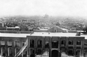 View of Baghdad from a block tower, 31st British general hospital, Mesopotamia, WWI by Unbekannt