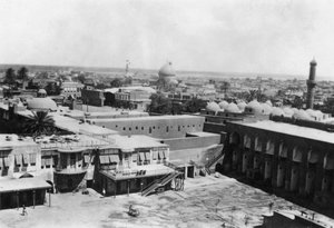 View of Baghdad from a Block Tower, 31st British General Hospital, Mesopotamia, WWI by Unbekannt
