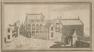 View of Minster Lovel Priory in the County of Oxford, 1784 by Unbekannt