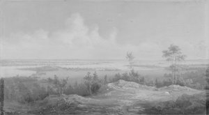 View of New York from New Jersey by Unbekannt