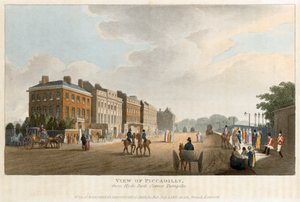 View of Piccadilly from Hyde Park Corner Turnpike, London