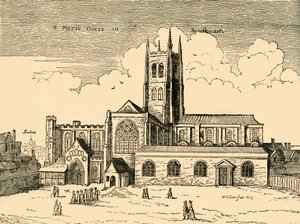 View of St. Mary Overy, 1878 by Unbekannt