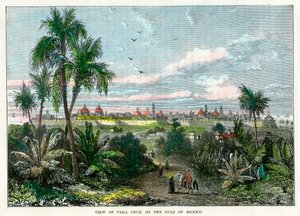View of Vera Cruz, on the Gulf of Mexico, Mexico by Unbekannt