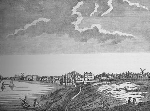 View of Wandsworth, Surrey, c1780