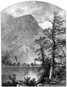 View of a Spur of the Blue Mountains, Delaware Water Gap, New Jersey, USA