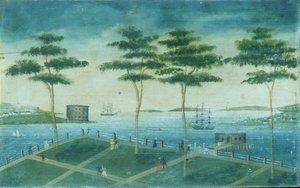 View of the Battery, New York
