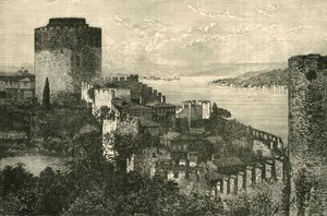 View of the Bosphorus: The Castle of Europe by Unbekannt