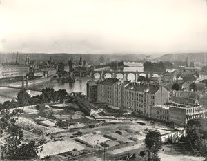 View of the City of Prague, Czechoslovakia, 1895