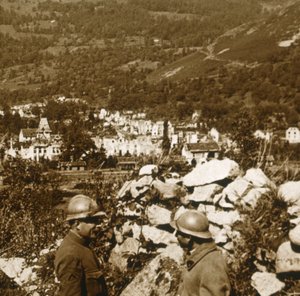 View of the Lines, Metzeral, Northern France, 1914-1918