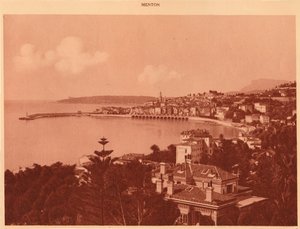 View Taken from Garavan Boulevard, Menton
