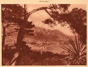 View Taken of Monte-Carlo from Monaco by Unbekannt
