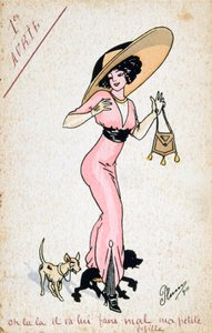 Vintage French postcard by Unbekannt