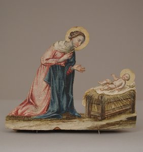 Virgin Mary with Christ in a Manger