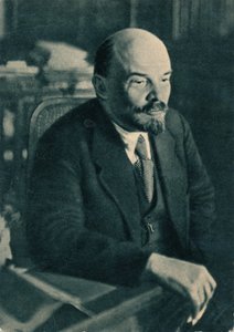 Vladimir Ilich Lenin, Russian Bolshevik Leader, 28th November, 1921