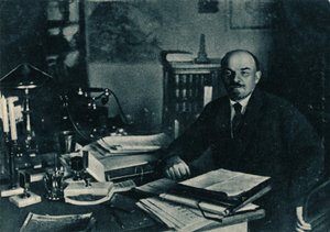 Vladimir Ilich Lenin, Russian Bolshevik Leader, Moscow, Russia, 7th October, 1922 by Unbekannt