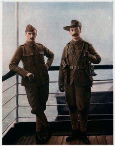 Volunteers on Board Ship for the Boer War