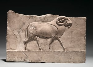 Votive Relief of a Ram Deity by Unbekannt