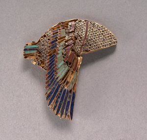 Vulture Headdress Inlay, 100-1 BC by Unbekannt