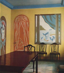 Wall Decorations in a Flat at Portman Court